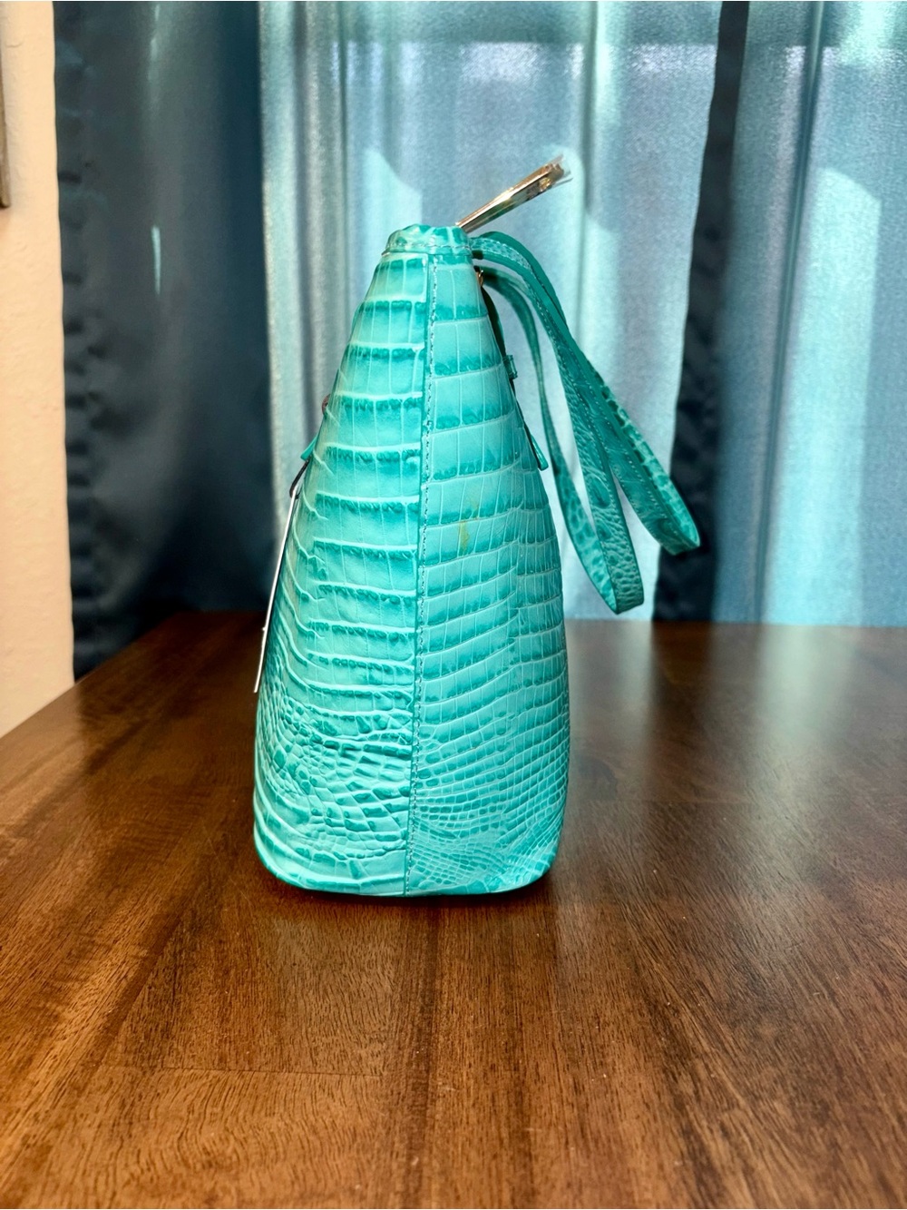 Brahmin NWT Md Asher - Mermaid - First Release - Blue/Green - Glossy - Picture 14 of 16